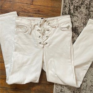 Urban Outfitters Lace Up Jeans